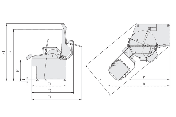 disegno del cutter 120