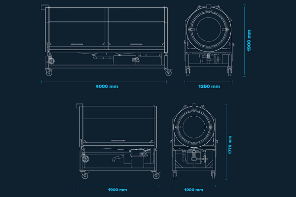 Layout zangola in continuo Fomaco
