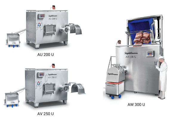 Tritacarne per prodotti freschi e congelati