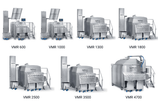 Modelli di Miscelatori Sottovuoto Seydelmann