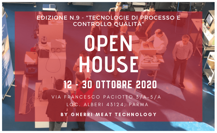 Open House Tecnologie di processo e controllo qualità dal 12 al 30 ottobre 2020