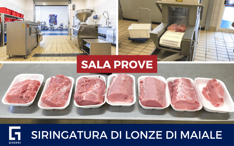 Siringatura Lonze in Sala Prove