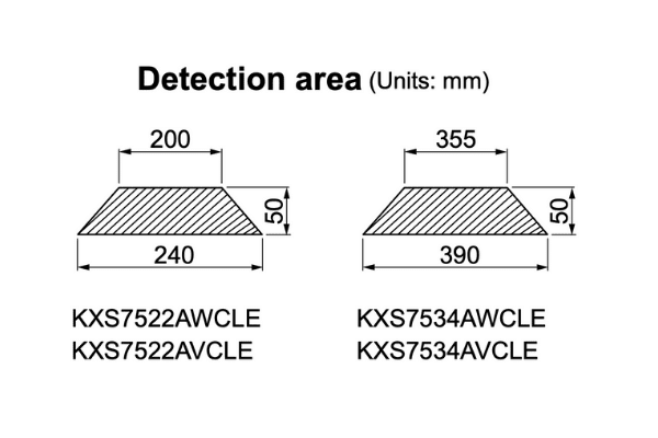 Area di rilevamento a Raggi X