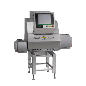 sistema di ispezione a raggi x con tramoggia di alimentazione