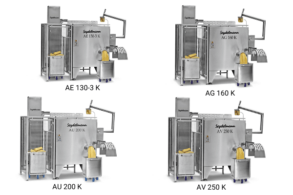 Modelli di tritacarne per formaggio