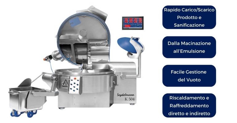 Processi realizzabili con Raffinatore Seydelmann