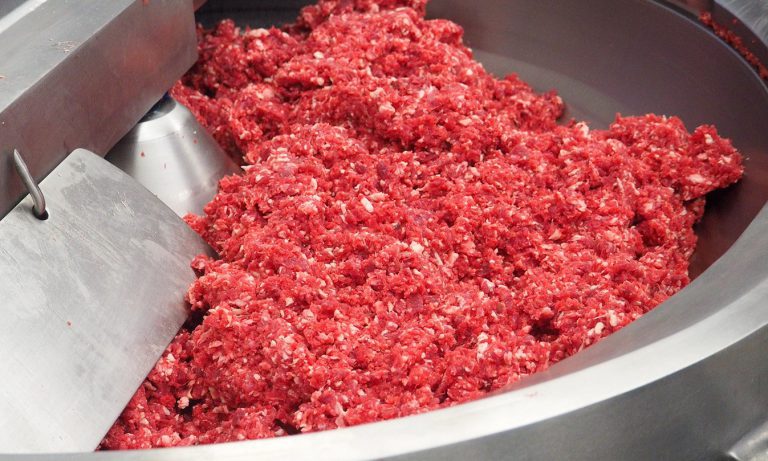 Tartare di carne con cutter