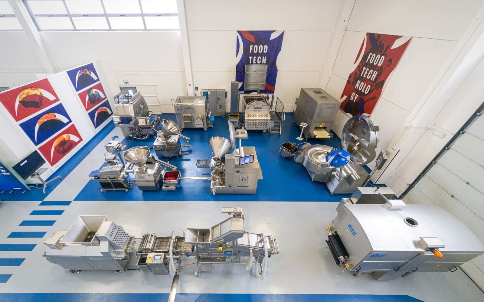 Tecnologie alimentari nello showroom Gherri