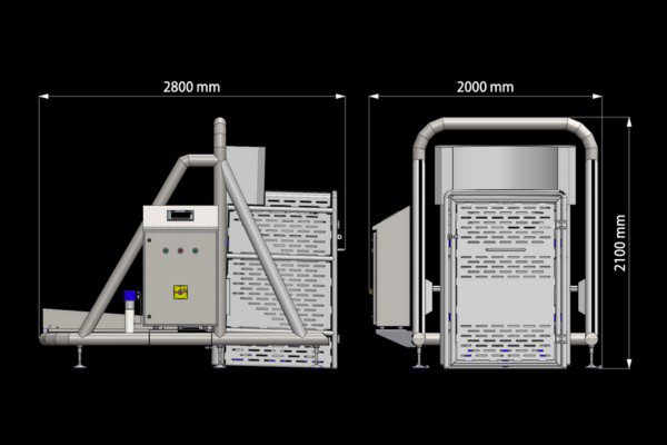 Layout food finisher