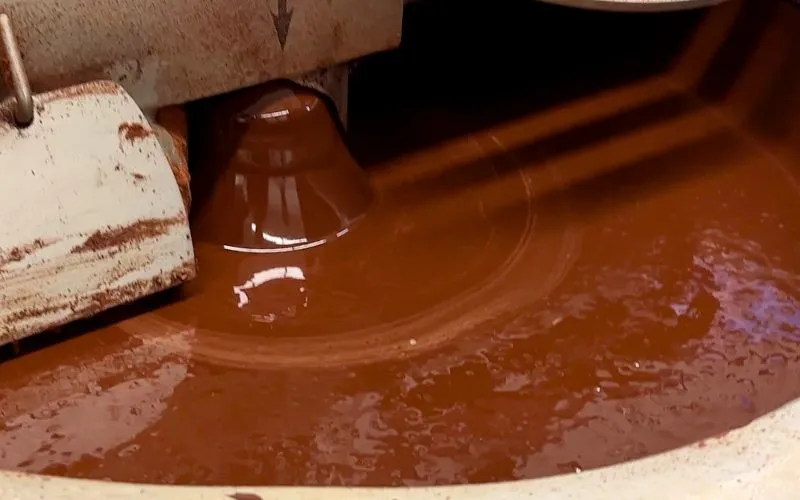 Produzione di crema al cioccolato