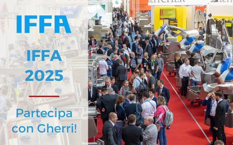 Fiera IFFA 2025 per la produzione industriale di carne, salumi e alternative meat