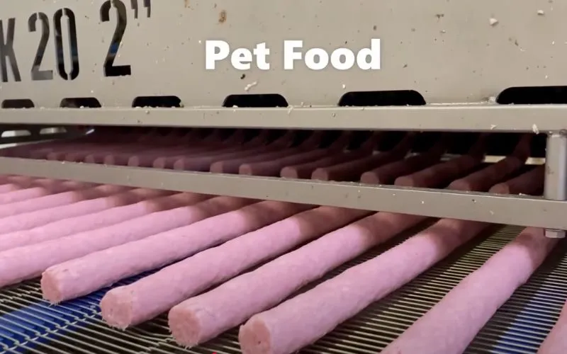 Produzione industriale Bastoncini Pet Food