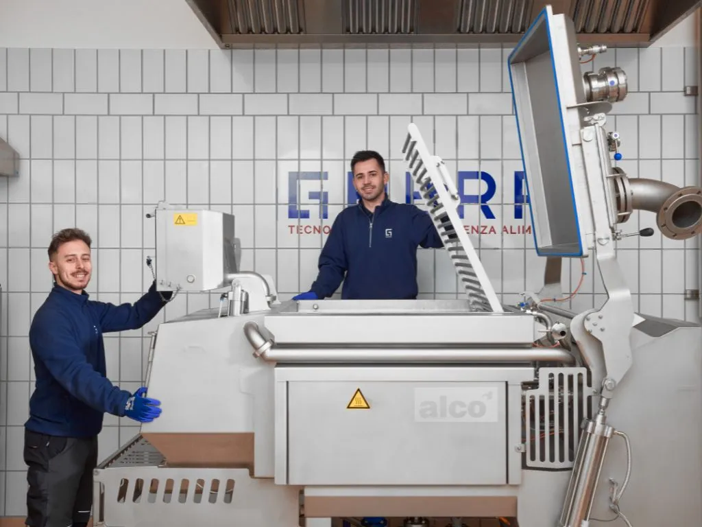 Test industriale di prodotti alimentari