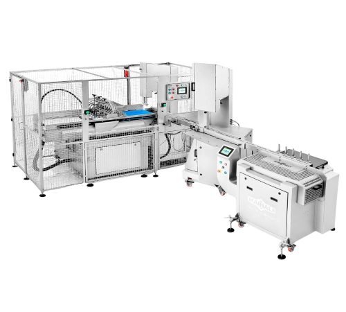 Linea di taglio per cubi e bastoncini