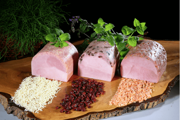 insaccati di diversi sapori